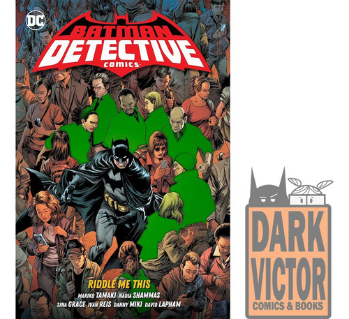 Batman Detective Comics Riddle Me This Ingles T Dura Stock