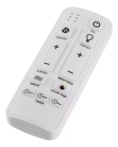 Ventilador De Techo Interior Con Luz Led Gris /6 Velocidades Cantidad De Aspas 3 Aspas Transparente Diámetro 20 Frecuencia 60hz Material De Las Aspas Acrilonitrilo Butadieno Estireno Abs