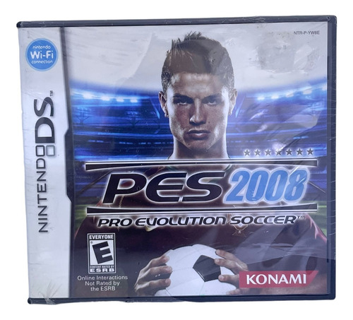 Jogo Pro Evolution Soccer 2008 Nintendo Ds Novo Lacrado