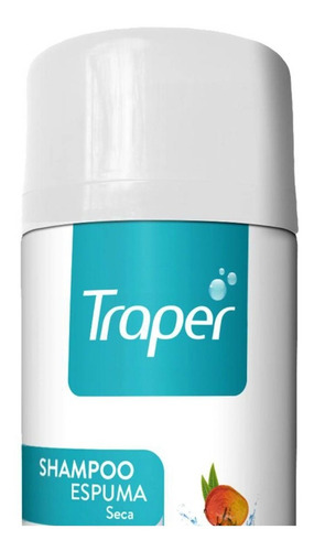 Shampoo En Espuma Seca Para Perro Traper 170 Ml Afj