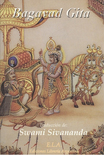 Libro Bagavad Gita - Sivananda, Swami