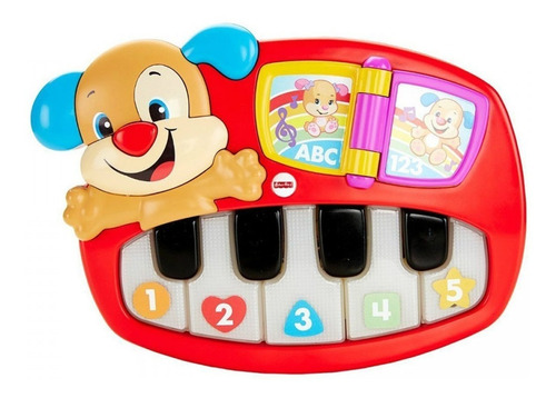 Fisher Price Piano Perrito De Aprendizaje Luces Bebes 6-36m