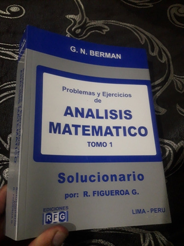 Libro Solucionario De Analisis Matematico Tomo 1 Berman  