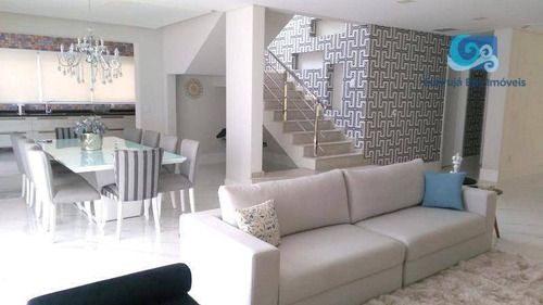 Imagem 10 de 30 de Casa Com 6 Dormitórios À Venda, 490 M² Por R$ 3.200.000 - Acapulco - Guarujá/sp - Ca1820