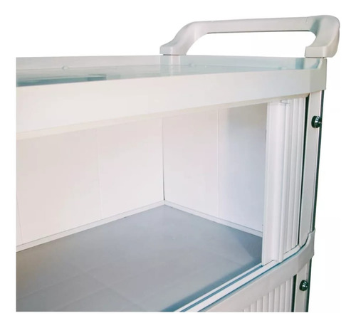 Carro Extra Triplex - Fechamento Lateral E Portas-bralimpia