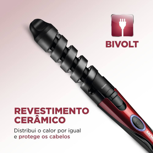 Modeladora Cacheador De Cachos Espiral Mondial Infinity