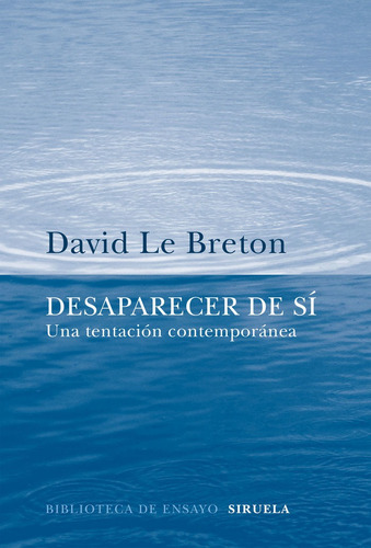 Desaparecer De Si - Le Breton,david
