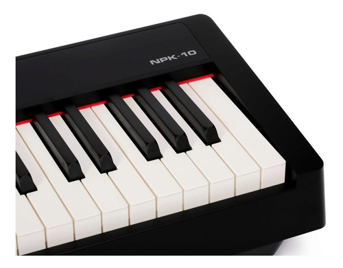 Piano Digital Nux Npk-10 88 Teclas Acción Martillo Negro Cuo