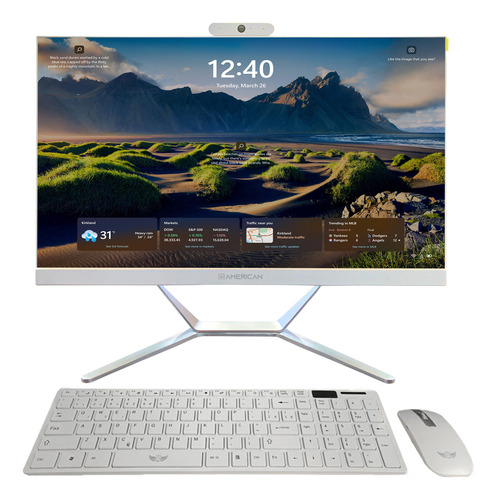 Computador All In One Intel I5 8gb Ssd 480gb Branco