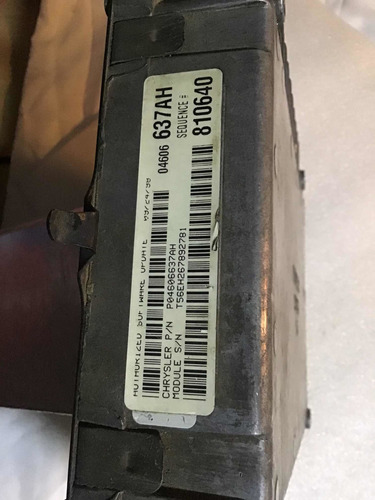Computadora Ecu Motor Chrysler Stratus 1999 04606637ah (Usado)