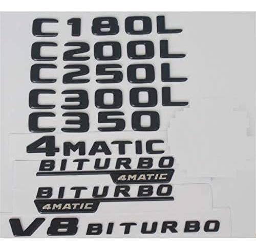 Emblemas Para El Maletero Trasero De Mercedes Benz C180, C20