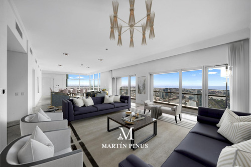 Alvear Tower Departamento - Puerto Madero - Oportunidad- Alquiler - El Piso Mas Alto - 6 Amb - 4coch