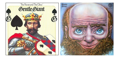 Combo The Power And The Glory + Gentle Giant Blu-ray + 2 Cd (Usado)