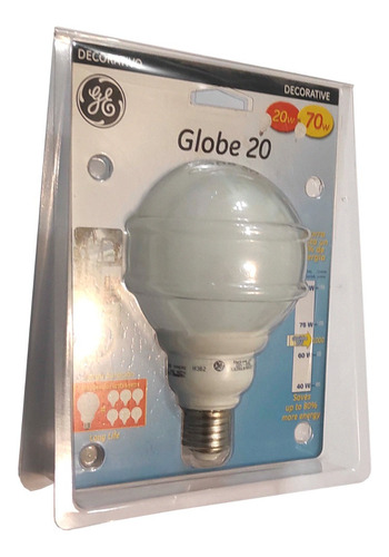 Fluorescente Globo 20w 120v General Electric 