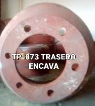 Tambor De Frenos Tp-873 Encava Ent600/ent610 Trasero (6h)