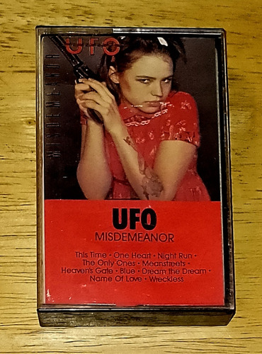 Ufo Misdemeanor Cassette Heavy Metal Krokus Y&t Rainbow 