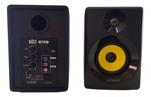 Imagen 2 de 4 de Par Monitores Estudio Activo Kolt Mk4 Bluetooth Homestudio P