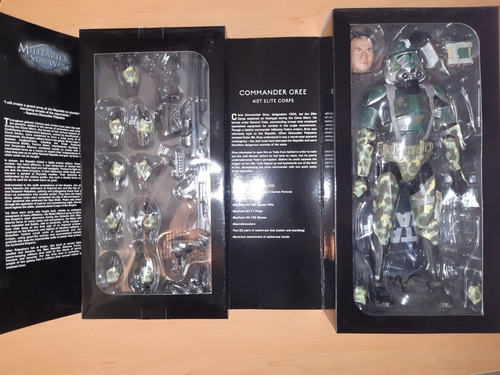 Star Wars Clone Commander Gree 1/6 Sideshow No Hot Toys