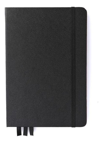 Caderneta Cicero Estampada A5 14 X 21cm - Escolha A Capa Cor Clássica/Preta - Tri