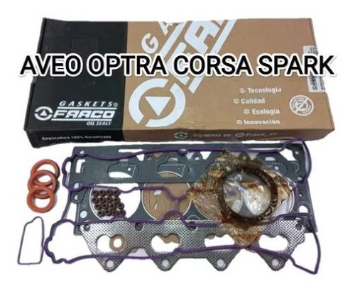 Kit De Empacadura Fraco Aveo Spark Corsa Optra Desing Límite