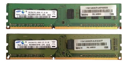 Memoria Ram Samsung Ddr3 2gb 2rx8 Pc3-8500u 1066 Mhz Pc Dimm