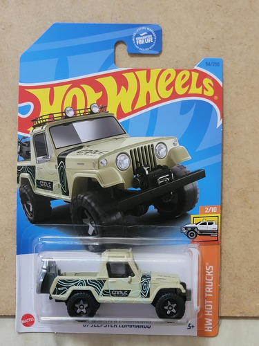 Carro Hot Wheels Toyota Jeep Carrito Hotwheels Jeep Toyota