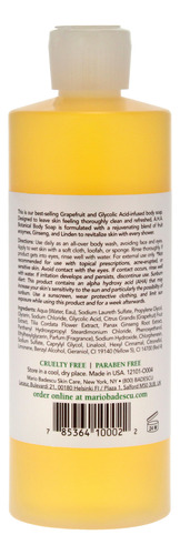 Jabón Corporal Mario Badescu Aha Botanical 473 Ml Unisex