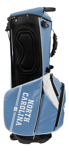 Bolsa De Golf Híbrida North Carolina Tar Heels Caddy Carry Tacones De Alquitrán De Carolina Del Norte.