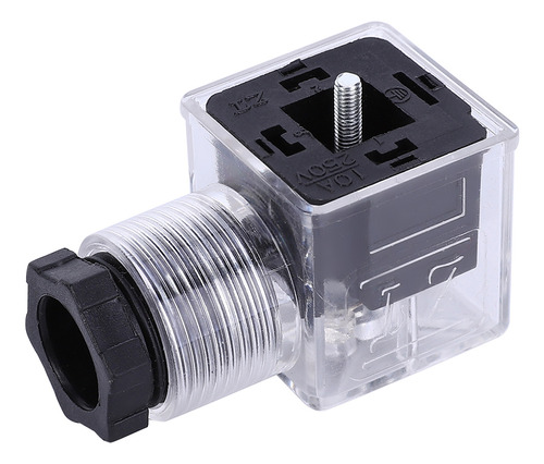Conector De Válvula Solenoide Enchufe Indicador De Enchufe