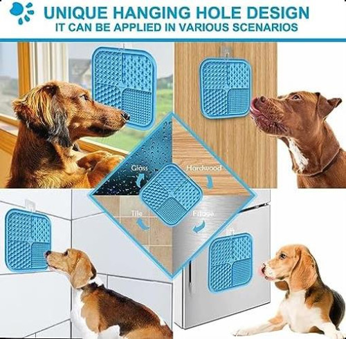 Lesipee Alfombrilla Para Lamer Para Perros Y Gatos, Paquete