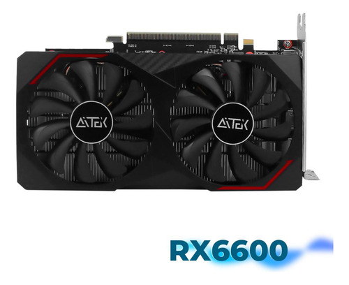 Placa De Vídeo Rx6600 8gb 128bit Gddr6 Pcle4.0