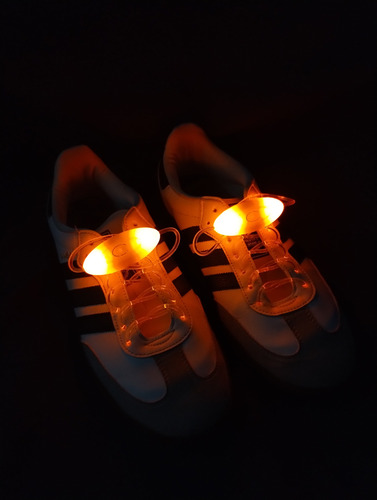 Cordones Luminosos Cotillon Led Colores Ajustable 4 Pares