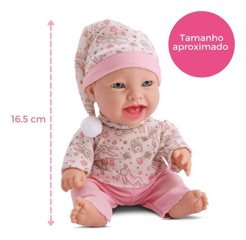 Muñeca Baby Doll Soninho Mini 729