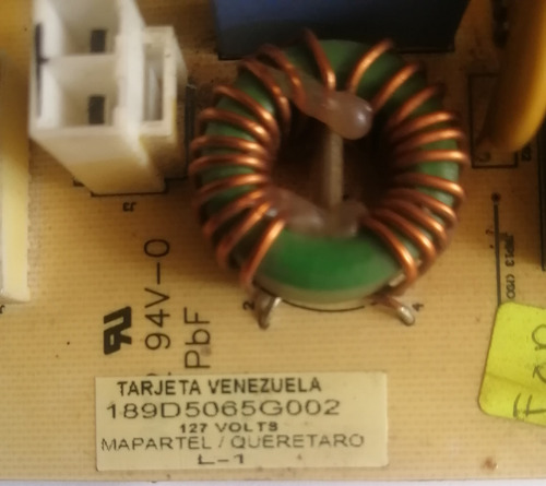 Imagen 1 de 3 de Tarjeta Lavadora Mabe Amazonas (flotante) 189d5065g002 Usad