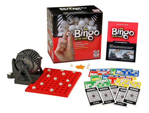 Bingo Loteria Juego De Mesa Familiar Clásico Niños Ruibal 