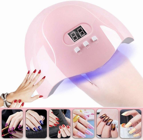 Lámpara Uñas Secador De Uñas 54 W Led/uv