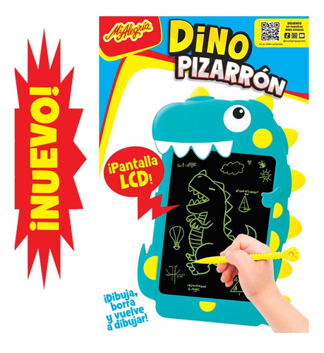 Dino Pizarrón Juguetes Mi Alegría