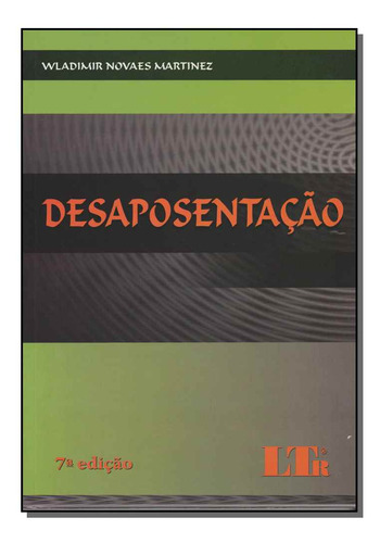 Libro Desaposentacao 07ed 15 De Martinez Wladimir Novaes Lt