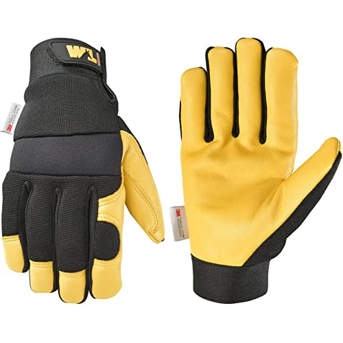 Guantes De Invierno Hombres 3233, Negros, Talla Xl