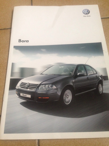 Folleto Publicitario Bora Concesionario Volkswagen
