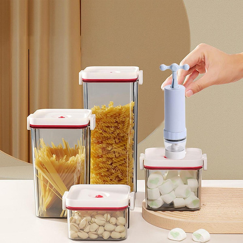 Recipiente De Vacío Con Tapa Hermética Para 6020 Ml