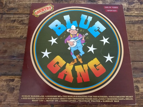 Blue Gang Banda Country Brasilera Lp Vinilo Raro 1979