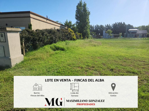 Lote En Venta Fincas Del Alba