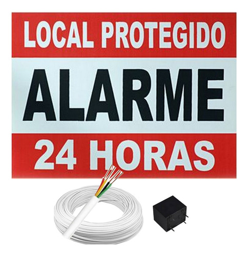 Kit Alarme 4 Sensor Presença Sem Fio Amt 2018e App Intelbras