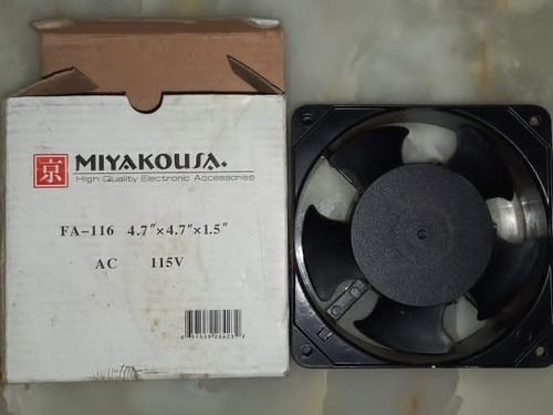 Fan Cooler Extractor Ventilador 12x12  Miyakousa 110v 