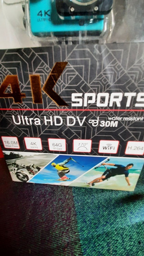 Imagen 2 de 4 de Camara Deportiva Acción 4k