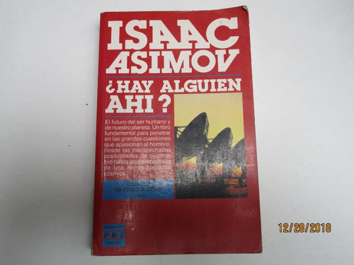 Isaac Asimov, ¿hay Alguien Ahi?, Plaza Y Janes, España, 1988