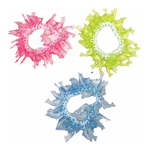 Imagen 1 de 3 de Paquete 12 Piezas Pulsera Delfin Varios Colores