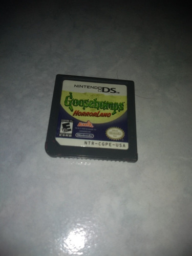 Nintendo Ds 3ds Videogame Goosebumps Horrorland Fisico Origi