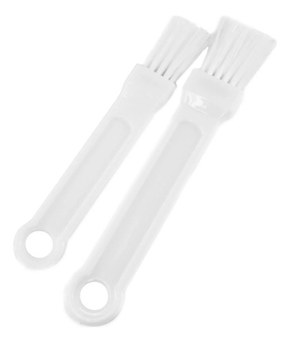 Kit 2 Pincéis Culinario Untar Pincelar 17,5 Cm 15 Cm Branco